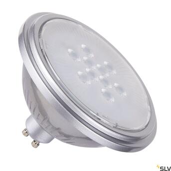 QPAR111 GU10, LED -lamp Zilver 7W 3000K CRI90 40 °