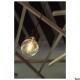 G95 E27, LED -lamp Transparant 7.5W 2700K CRI90 320 °