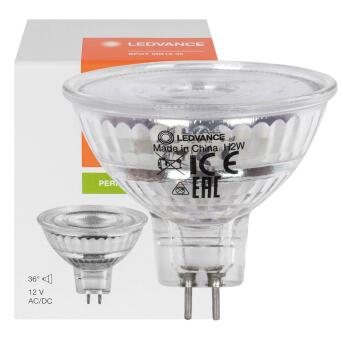 LED Reflector Lamp, GU5.3/12V/3.8W, MR16, overstroming 36 °, 350 790 CD, 2700K, L 46, Ø 51