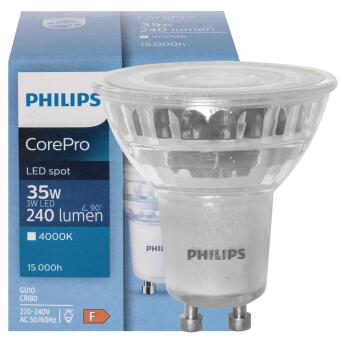 LED Reflector Lamp, PAR16, CorePro Ledspot, GU10