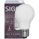LED-Filament-Lampe,  AGL-Form, opal, E27