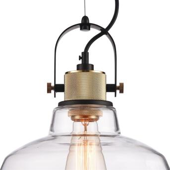 Maytoni hanger lamp irving helder glas 30 cm 1x e27