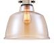 Maytoni hanger lamp irving Amber -gekleurde lampenkap 30 cm 1 x e27