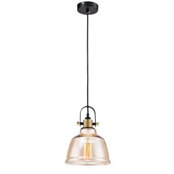Maytoni hanger lamp irving Amber -gekleurde lampenkap 20 cm 1x E27