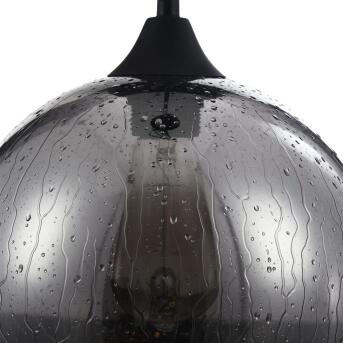 Maytoni Pendelleuchte BergenRauchglas mit Tropfen-Effekt 25cm  1 x E27