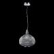 Maytoni hanger lamp moreno structureel glas chroom 1 x e27