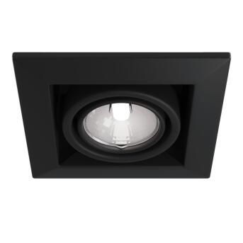Technisch verzonken Lamp Metal Modern Black 1 X GU10