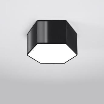 Plafondlamp geluid 15 zwart