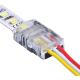 DOTLUX Klemmverbinder Streifen zu Kabel 3-polig für LED-Streifen 10mm DUAL IP20 Set 5 Stück)