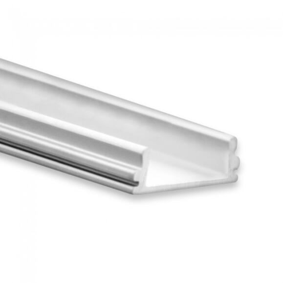 Alu-Bustubau-Profol Type DXA15 200 cm, ultravoudig, voor LED-strips tot 12 mm