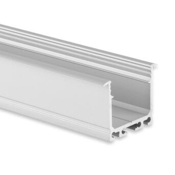Alu-gebouwde profieltype DXE7 200 cm, hoog, voor LED-strips tot 24 mm