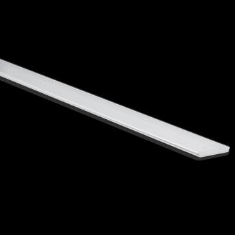 Alu-Aufbau-Profil Typ DXA33 200cm, ultraflach,  für LED-Streifen bis 12mm
