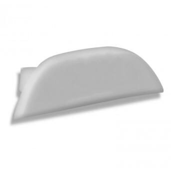 PVC -eindkap voor profiel/cover dxa33/r grijs