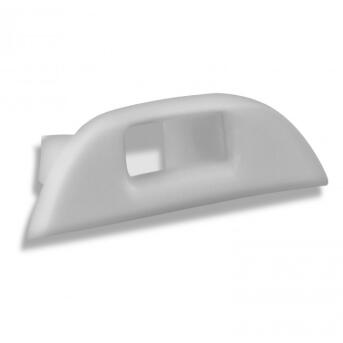 PVC-Endkappe für Profil/Abdeckung DXA33/R grau, mit...