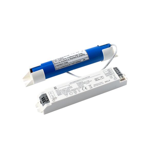 DOTLUX Emergency Power Battery Kit Emergency Light Module 5W Zelftest Constant vermogen (3H) voor constant vermogens-aangedreven LED-lichten LifePo4 6.4V