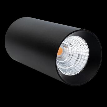 DOTLUX LED-Leuchte SLIMvario Ø80x160mm 18W 3000K schwarz