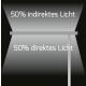 DOTLUX LED-Stehleuchte STUDIObutler 80W 4000K dimmbar, weiß