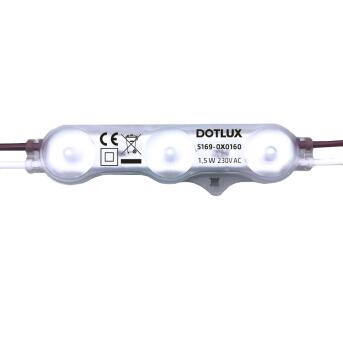 Dotlux LED -module ACPlus 1,5W 160 ° IP67 3000K 100...
