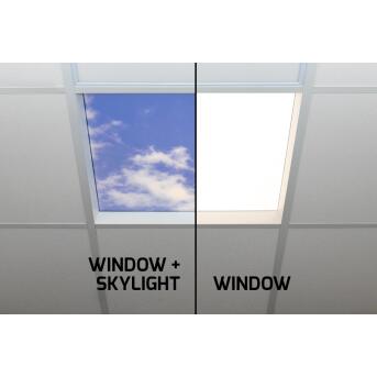 Dotlux installatiekader venster voor plafondmontage gezonken 620x620mm LED Panele
