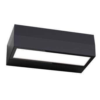 Dotlux wandlamp baksteen 10w kleurselect zwart