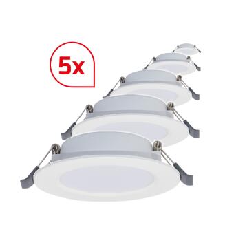 DOTLUX LED-DOWNLICHT CIRCLEFLAT 4W 3000K inclusief driver...