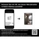 AXI Wandstrahler Badezimmer LED 2x3,5W 2700K IP54 Weiß