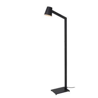 Mizuko vloerlamp met leeslamp Ø 13 cm 1xe14 zwart