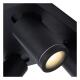 Taylor plafond Spotlight Badkamer LED Dim to Warm Gu10 4x5W 2200K/3000K IP44 Black