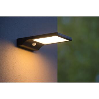 Basic Wall Light Buiten LED 1x3W 2700K IP44 Black