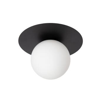 Tricia plafondlamp Ø 25 cm 1xe27 zwart