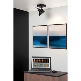 Tala LED -plafond Spotlight Led Dim to Warm Gu10 1x12W 2200K/3000K Black