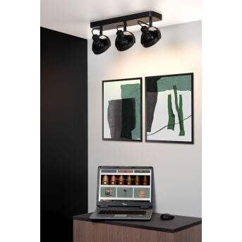 Tala LED -plafond Spotlight Led Dim to Warm Gu10 3x12W 2200K/3000K Black