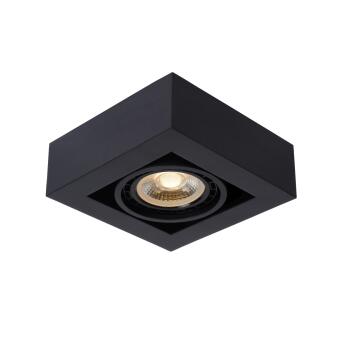 Zefix plafond Spotlight LED Dim to Warm Gu10 1x12W 2200K/3000K Black