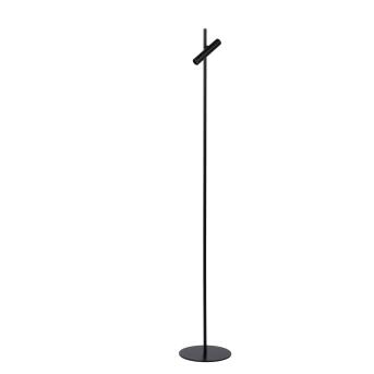 Philon Floor Lamp met leeslamp Ø 23 cm LED Dim. 1x4.5W 3000K Black