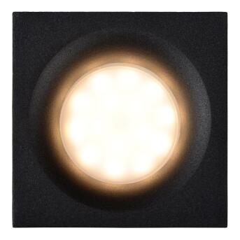 Ziva Surbearing Spotlight Badkamer 1xgu10 IP44 Black