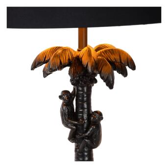 Extravaganza kokosnoottafellamp Ø 30,5 cm 1xe27 zwart