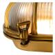 Dudley Wall Light Outside 1xe27 IP65 Mattes Gold / Brass