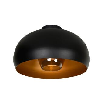 Sharan plafondlamp Ø 38 cm 1xe27 zwart