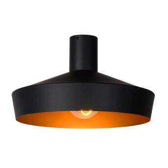 Cardiff plafondlamp Ø 40 cm 1xe27 zwart