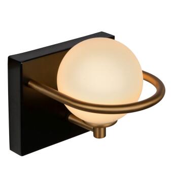 Isobel wandlamp badkamer 1xg9 ip44 zwart