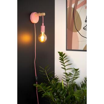 Pola Wall Lamp kinderkamer Ø 12 cm 1xe27 roze