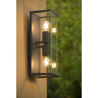 Claire Wall Light Outside 2XE27 IP54 Anthracite