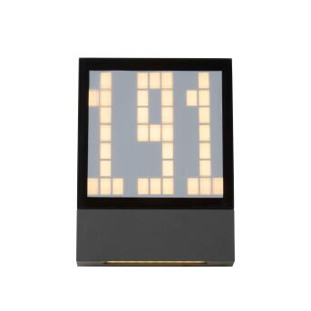 Digit Wall Light Buiten LED 1x3W 2700K IP54 Anthracite