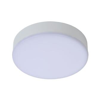 Ceres LED plafondlamp badkamer Ø 21,5 cm LED Dim. 1x30W 3000K IP44 Wit