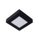 Brice LED plafondlamp badkamer LED Dim. 1x15W 3000K IP44 Black