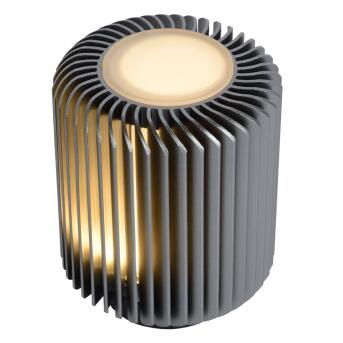 Turbin -tafellamp Ø 10,6 cm LED 1x5W 3000K grijs