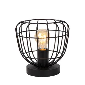 Filox -tafellamp Ø 20 cm 1xe27 zwart
