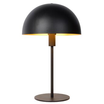 Siemon -tafellamp Ø 25 cm 1xe14 zwart