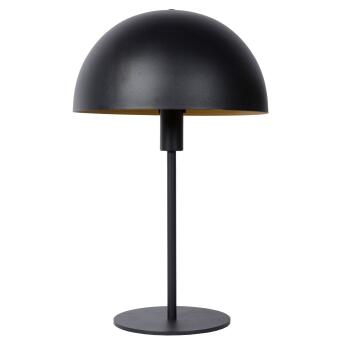 Siemon -tafellamp Ø 25 cm 1xe14 zwart