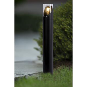 Norman Poller -lamp buiten Ø 9 cm 1xe27 ip65 zwart
